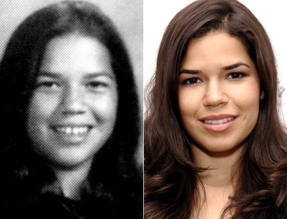 gal yearbook ba america ferrera YearBook Photos : Oprah, America Ferrera, Jessica Simpson, and MORE!