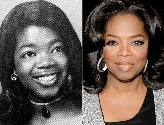 gal yearbook ba oprah winfrey YearBook Photos : Oprah, America Ferrera, Jessica Simpson, and MORE!