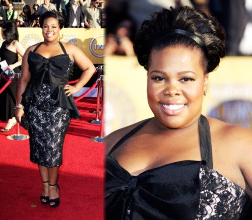 AmberRIley SAG Awards Red Carpet: Amber Riley, Melissa McCarthy, and Octavia Spencer