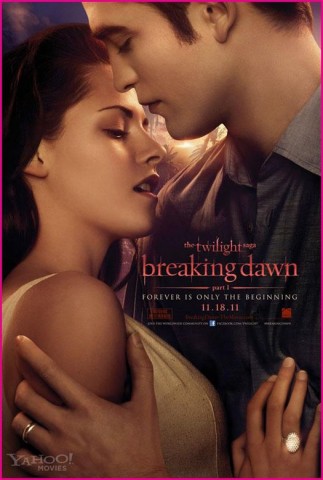 Twilight Breaking Dawn Part 1 Movie Poster1 323x480 Candy Hearts and Cinema Stars   Feb 12 Movie Releases