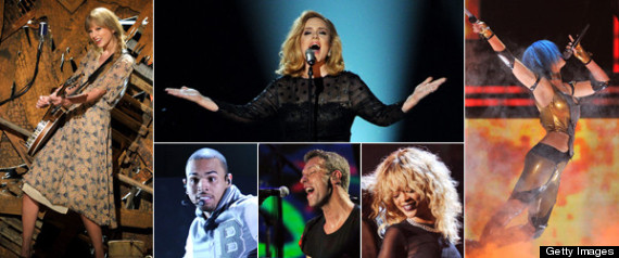 QOTD: Who had the best 2012 Grammy Performance? r GRAMMY2012PERFORMANCES large570 QOTD: Who had the best 2012 Grammy Performance?