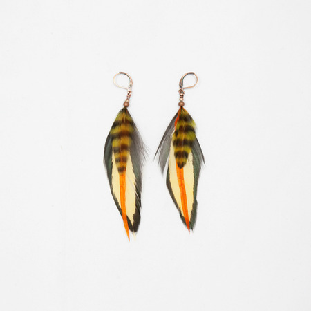 2012 Gift Ideas for Spring featherearrings 2012 Gift Ideas for Spring