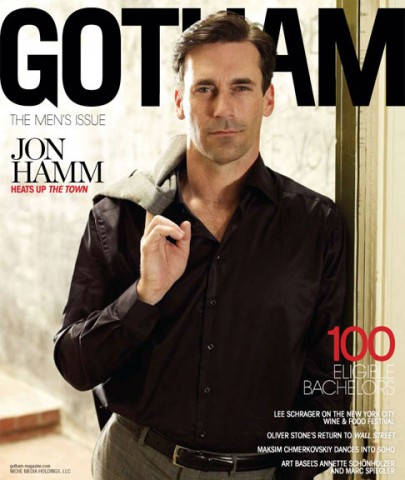 gotham magazine october 2010 jon hamm 405x480 Hollywood Crush: Jon Hamm in Mad Men 