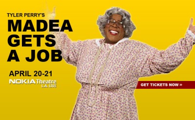 medea event 400x246 Madea Gets a Job!
