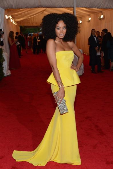 Glitz and Glamour at the Met Gala 2012 solange Glitz and Glamour at the Met Gala 2012