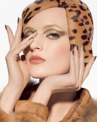 Dior Fall 2012 Golden Jungle Makeup Collection promo1 384x480 Dior Golden Jungle Fall 2012 Collection 