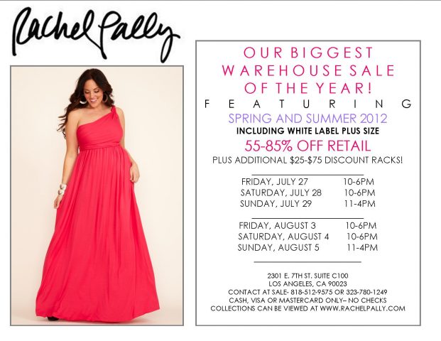 Rachel Pally Huge Sample Sale All Weekend WL FLyer v2 621x480 Rachel Pally Huge Sample Sale All Weekend