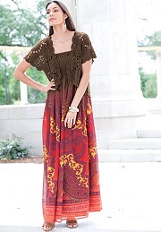 Summer Nights with Maxi dresses from Jessica London maxiwithsmockedtop Summer Nights with Maxi dresses from Jessica London