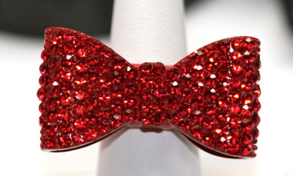 **Giveaway** Adorable Accessories from Elessa Jade aka Pursebuzz tuxedo bow ring red 2 grande **Giveaway** Adorable Accessories from Elessa Jade aka Pursebuzz