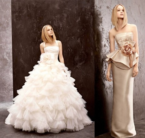 white vera wang fall 2012 bridal collection High Fashion Bridal Gowns,Yes in YOUR Size! Part 1